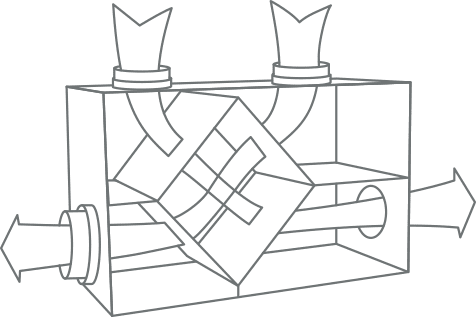 Innovative ventilation solution diagram