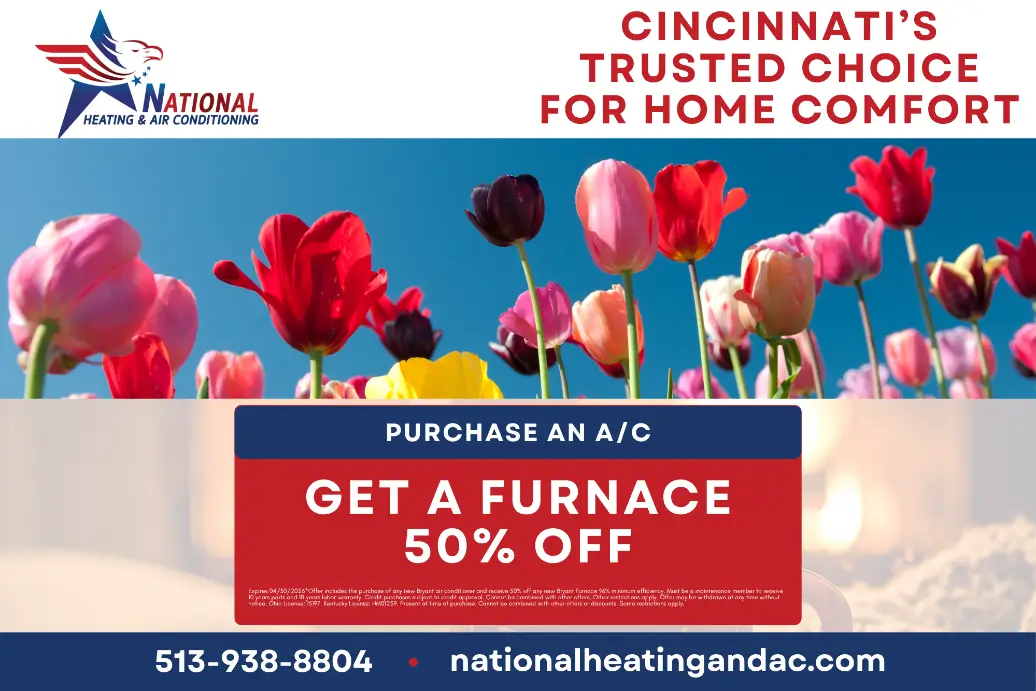 Purchase an A/C Get a Furnace 50% Off