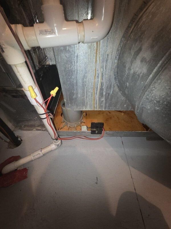 Conducted comprehensive evaluation for replacement of upper floor HVAC system. Inspected existing ductwork showing signs of water damage/aging and examined electrical panel to verify appropriate circuit capacity for new installation. Documented current system configuration and electrical requirements to prepare detailed replacement proposal.