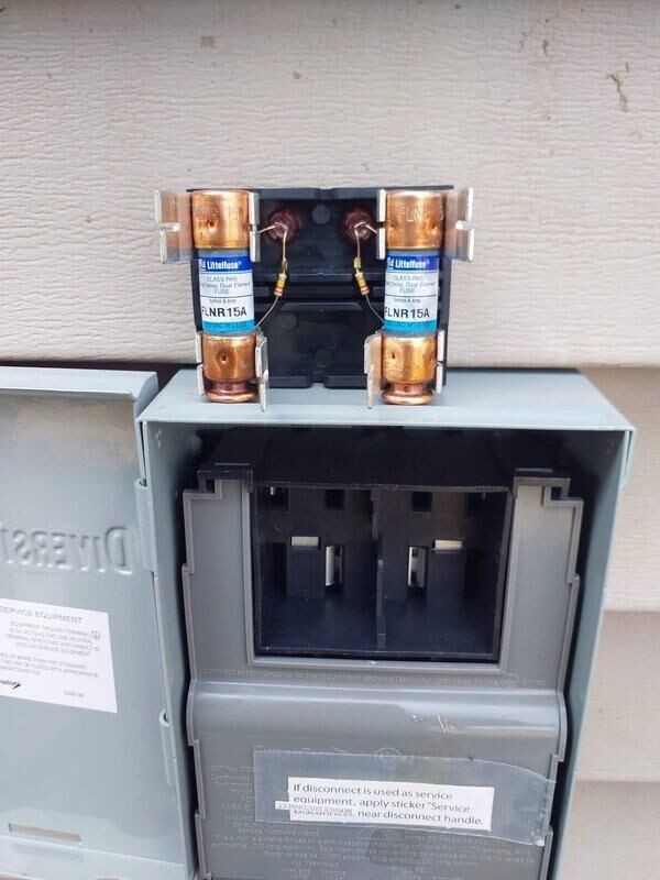 Completed full commercial HVAC system replacement including installation of Bryant FMA5X2400AL R-454B air handler with 8kw electric heat pack and Bryant GA4SAN51800N 1.5-ton 14 SEER condenser utilizing R-454B refrigerant. Flushed and reused existing refrigerant lines, fabricated and installed sheet metal connections to existing supply and return ductwork, installed outdoor disconnect with whip, pad, and fuses, obtained permit, and disposed of old equipment per EPA specifications with system tested and operational upon completion.